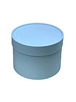 Набір коробок з завальцованой кришкой (голубий)
