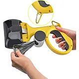 Автоматичний совок для прибирання за собаками Совок для збирання фекалій собак Pooper Scooper LS188 диспенсер, фото 2