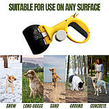 Автоматичний совок для прибирання за собаками Совок для збирання фекалій собак Pooper Scooper LS188 диспенсер, фото 7