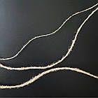 Нитка джутова натуральний джут 1 мм 290 м, фото 5