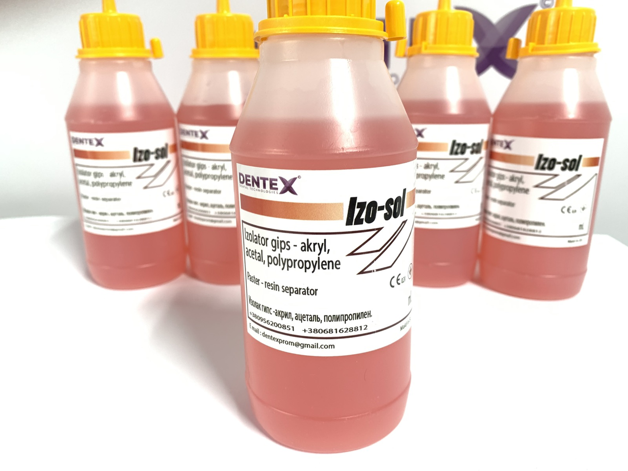 Лак ізолюючий для гіпсу  Ізосол (Izo-Sol) Dentex 330мл