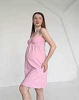 Сорочка з кліпсами для годування (рожевий), фото 7