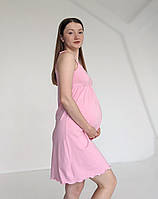 Сорочка з кліпсами для годування (рожевий), фото 2