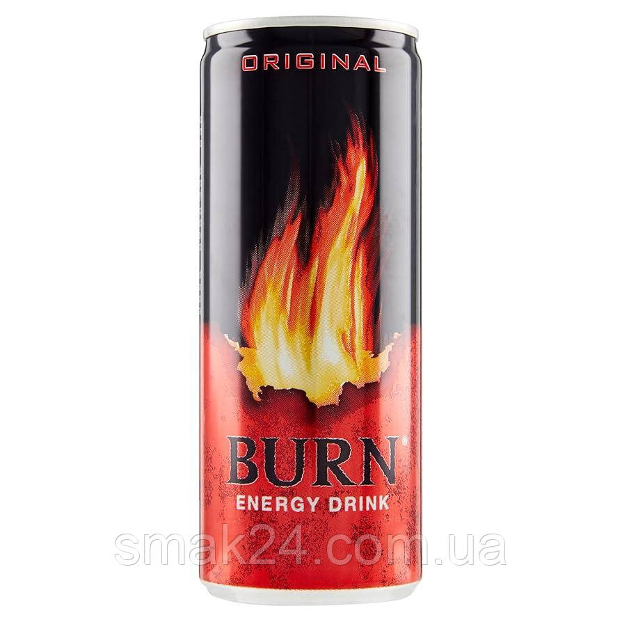 Енергетичний напій Burn Energy Drink Original, 0,25 мл Великобританія