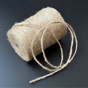 Шпагат джутовий натуральний джут 2 мм 135 м