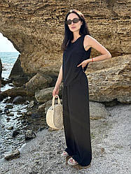 Жіночий комплект (майка+штани) LUMIA, чорний