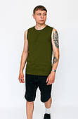 Безрукавка коліру хакі р.62 - 70 (батал)