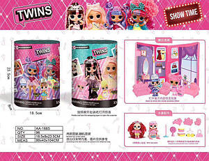 Лялька AA-1665 Twins Set Набір