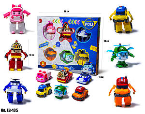 Набір Трансформерів Robocar Poli LB105