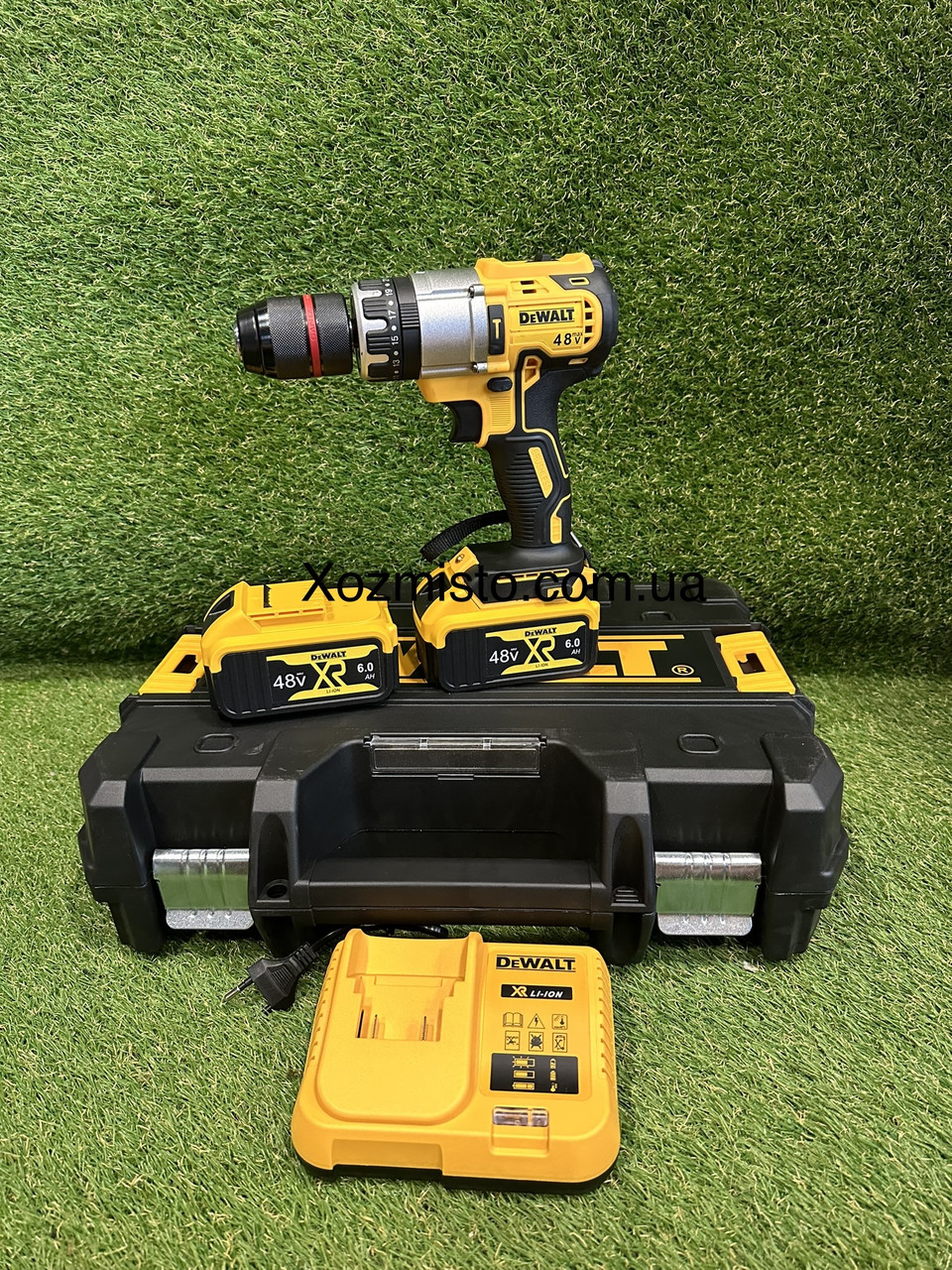 Ударний шуруповерт DeWALT DCD996P2 (48V, 6AH) Акумуляторний дриль-шупуповерт з ударом Деволт, фото 1