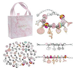 Набір для створення браслетів PANDORA THE BEST Рожевий