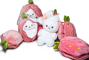 М'яка Іграшка Зайчик-Трансформер