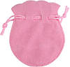 Подарунковий оксамитовий мішечок Round - Pink