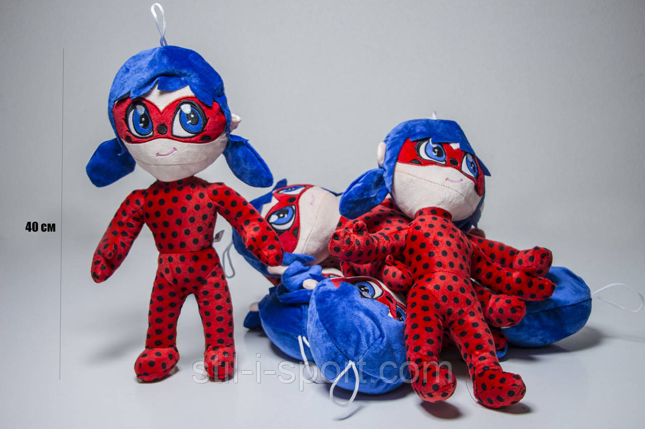 М'яка іграшка Леді Баг 40 см, фото 1