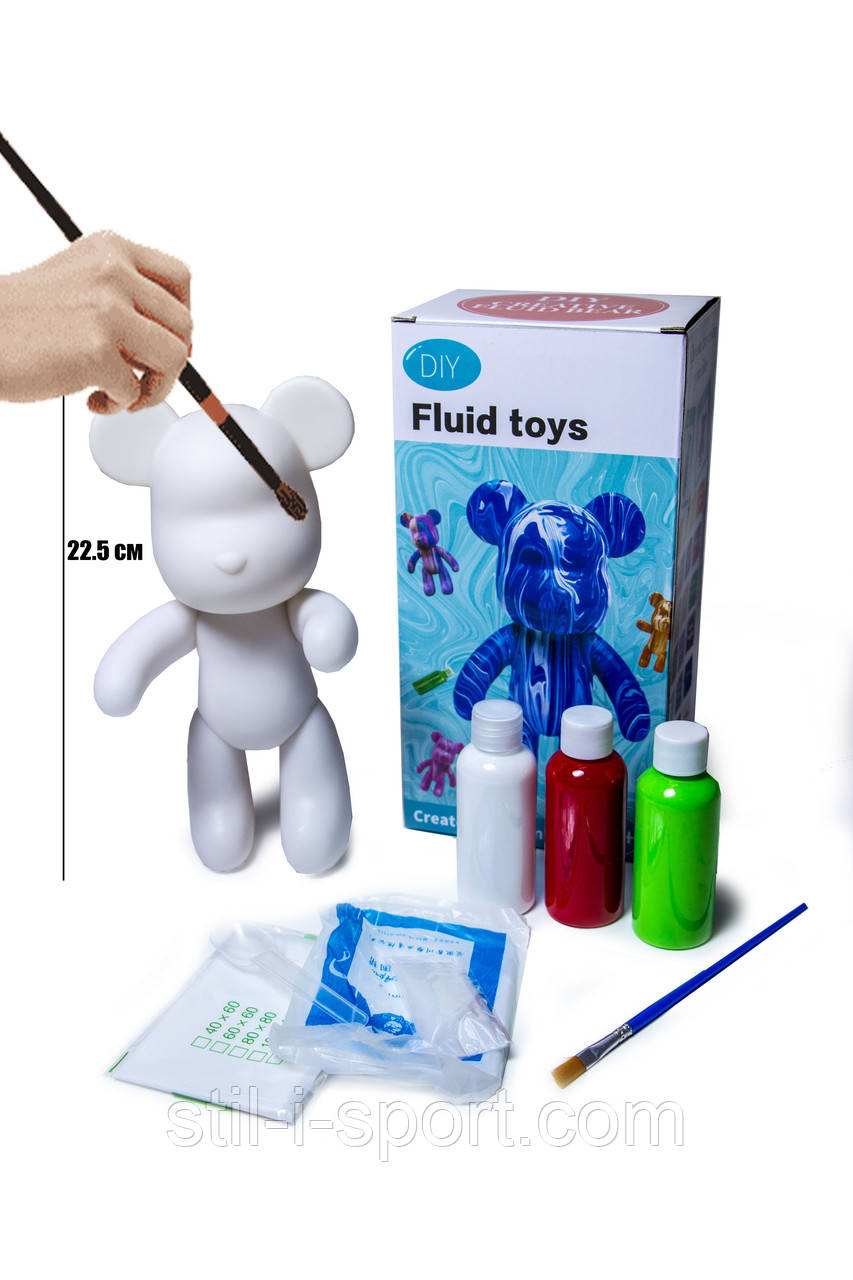 Набір Для Творчості Ведмежатко DIY Creative Fluid, фото 1