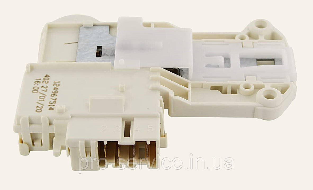 Блокіратор люка 1249675131 для пральних машин Zanussi, Electrolux