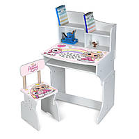 Дитяча парта M 904-4 висота 3 положення, зі стільчиком