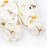 Чоловічок для немовлят із зовнішніми швами на кнопках Little Africa, фото 3