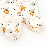 Чоловічок для немовлят із зовнішніми швами на кнопках Bees, фото 4