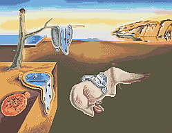 Схема для вишивки бісером ,, Далі. Постійність Пам*яті,, (повна)  Сб-2-1046