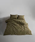 Комплект постільної білизни Limasso Stonewashed 200 х 220 см Cassandra Olive