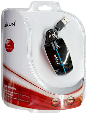 Миша Aikun LT-63 рулетка blue, фото 1