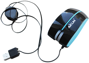 Миша Aikun LT-63 рулетка blue, фото 3