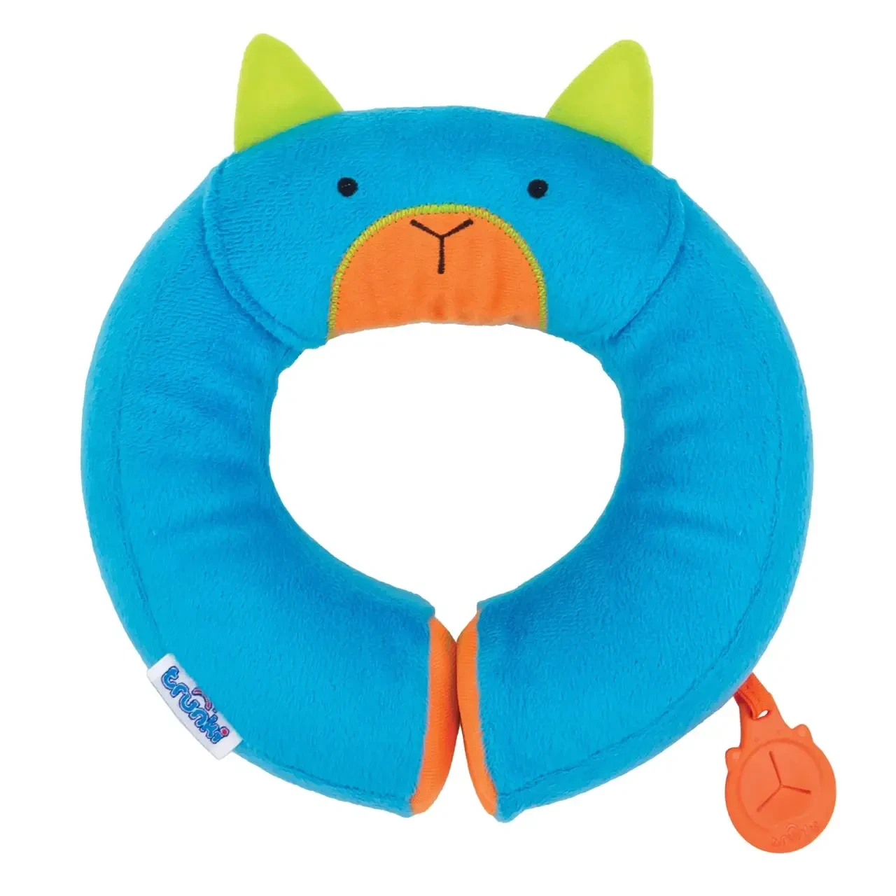 Дитяча подушка-підголівник Trunki Yondi, Cat Blue, фото 1
