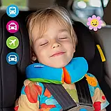 Дитяча подушка-підголівник Trunki Yondi, Cat Blue, фото 2