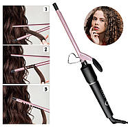 Плойка для волосся Афрокудрі 9 мм з 5 температурними режимами Gemei GM-2825, фото 6