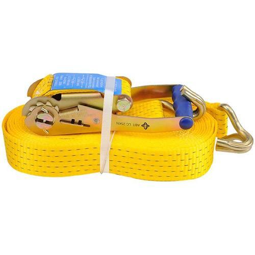 Ремінь для кріплення вантажу з тріскачкою VOREL 2500/5000 daN 6 м х 50 мм, фото 1