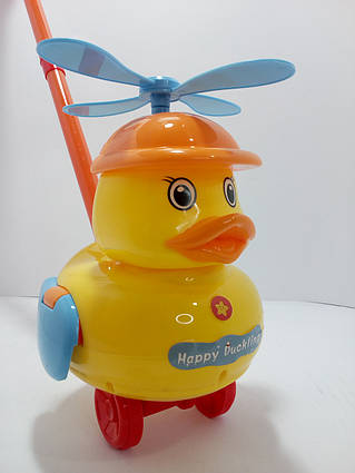 Каталка на палиці "Каченя", 21 см