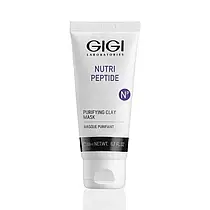 Очищувальна глиняна маска для жирної та комбі шкіри Purifying Clay Mask Nutri-Peptide GIGI 50 мл РОЗЛИВ