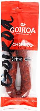 Салямі Goikoa Chorizo Sarta Extra Dulce 225 гр 16 шт ящ, фото 1