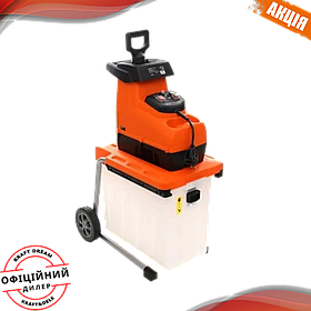 Подрібнювач ножовий електричний 2600 Вт Kraft&Dele KD5203 садовий електричний подрібнювач riven