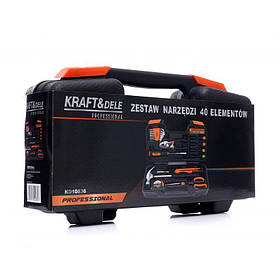 Набір ручного інструменту 40 ел. Kraft&Dele KD10836 професійний набір інструментів riven