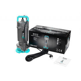 Занурювальний дренажний насос для води Kraft&Dele 3200 Вт WDS2427 — побутовий насос перекачки 30000 л/год riven