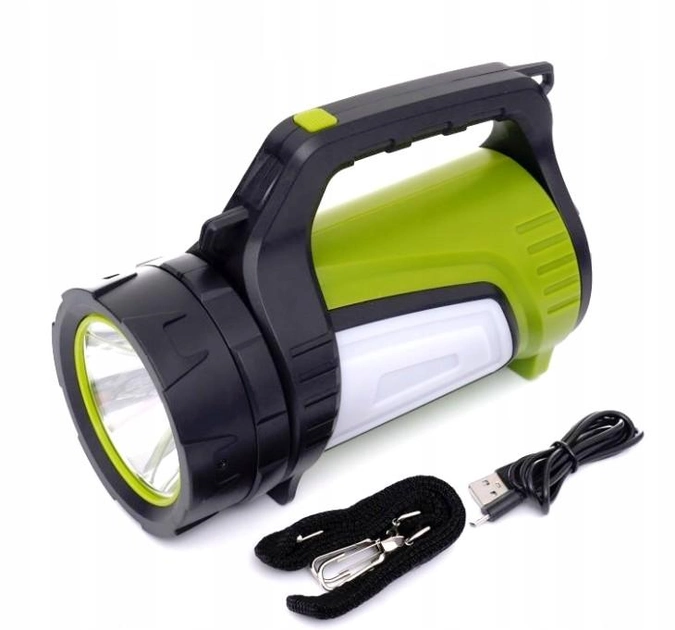 Ліхтар для кемпінгу 3.7В, 1200 люмен Kraft Dele KD1243 кемпінговий ліхтар riven, фото 1