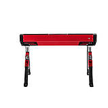 Складаний телескопічний козел 700 кг Kraft&Dele KD11874 регульована опора riven, фото 8