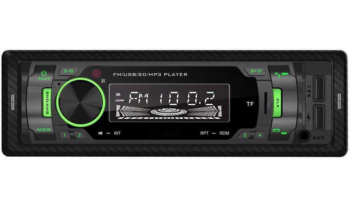 Автомагнітола BOSCHMANN BM-C160 ISO — RGB Bluetooth, 2xUSB, MP3 Player, FM, microSD, AUX, фото 1