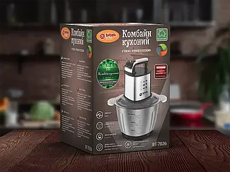 Комбайн кухоний подрібнювач Блискавка 3,0л 2000Вт BITEK BT-7026 16шт 6331