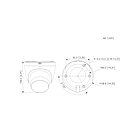 IP відеокамера WizColor WizSense 4Мп Dahua DH-IPC-HDW2449T-S-PRO з мікрофоном (2.8 мм), фото 2