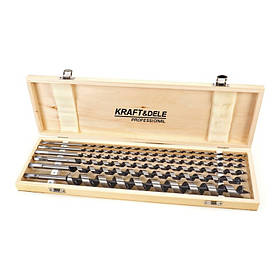 Сверла по дереву 6-18 мм Kraft&Dele KD10266 набір свердел по дереву riven