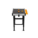 Універсальний верстак Kraft&Dele KD11872 — складаний стіл для роботи, навантаження до 454 кг riven, фото 6