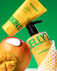 Гель для душу+ Крем-гель для тіла Jelly Bubbles Mango King Mr.SCRUBBER