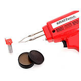Паяльник для зварювання і паяння 100 Вт Kraft&Dele KD1503 апарат для зварювання пластику riven, фото 8
