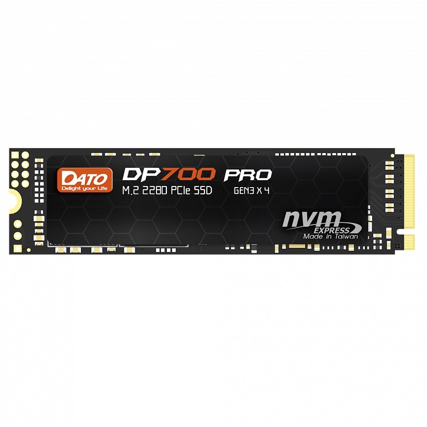 SSD диск 256GB Dato DP700 Pro M.2 2280 PCIe 3.0 x4 NVMe 3D NAND (DP700PSSD-256GB), фото 1
