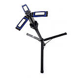 Ліхтар акумуляторний потужний 4500 лм, 4000 мАг Kraft Dele KD1268 акумуляторний ліхтар riven, фото 2