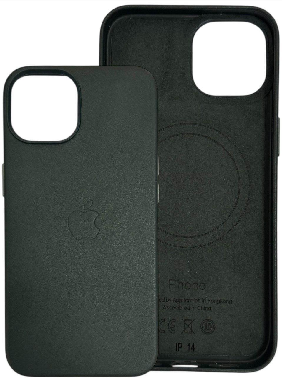 Leather Case MagSafe для iPhone 13/14 Forest Green, фото 1