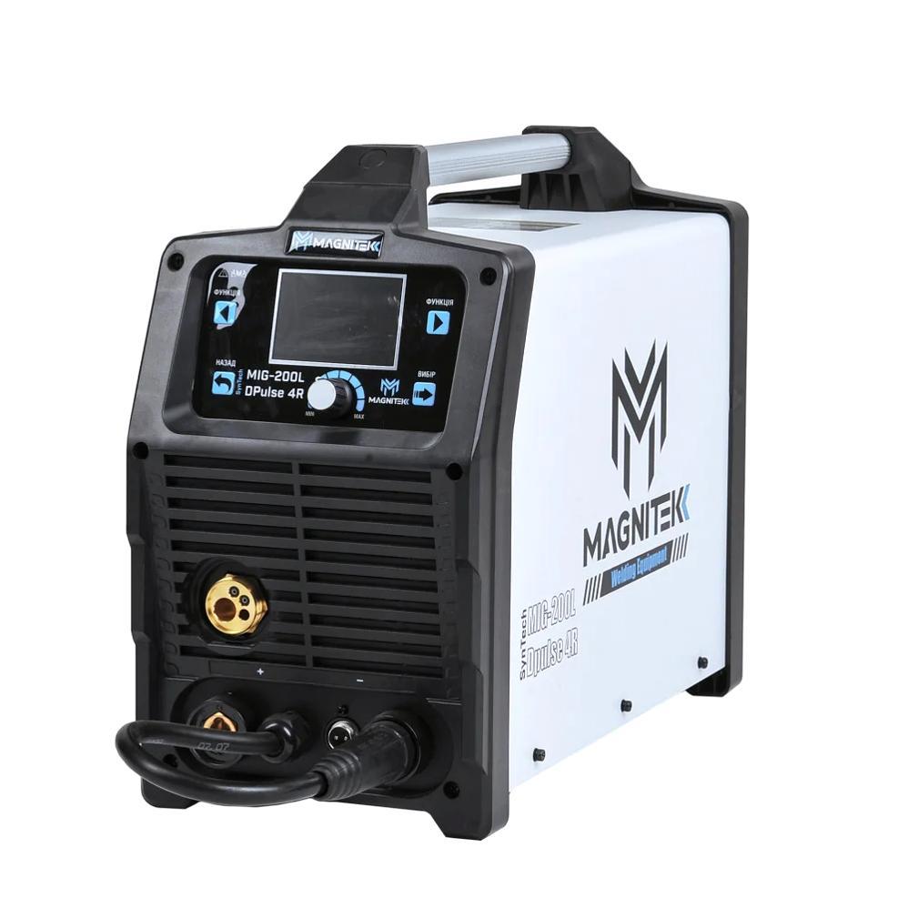 Зварювальний напівавтомат MAGNITEK PulseMIG-200L (LCD 220V DPulse), фото 1